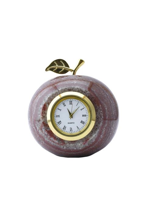 Spike Concept Bordo Mermer Masa Saati