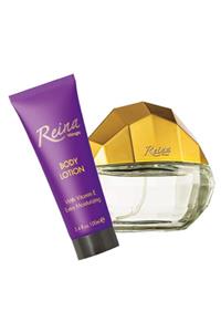 Farmasi Reina Midnight Edp 100 ml Kadın Parfümü ve 65 ml Vücut Losyonu