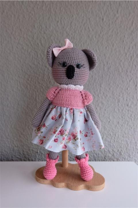 Dileksworld Amour Koala Örgü Oyuncak