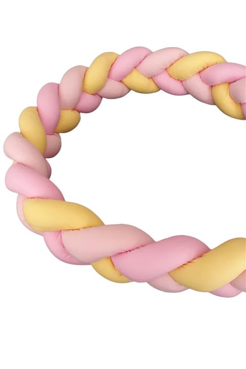 HUZURLUBEBEKLER Örgü Koruyucu Yastık Yatak Yan Korumalık 480 cm