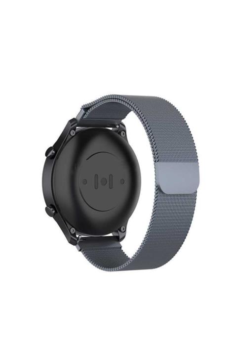 MOBAX Xiaomi Amazfit Gtr Gtr 2 2e Lite 47mm Kordon Metal Milano Kordon Uzay Grisi