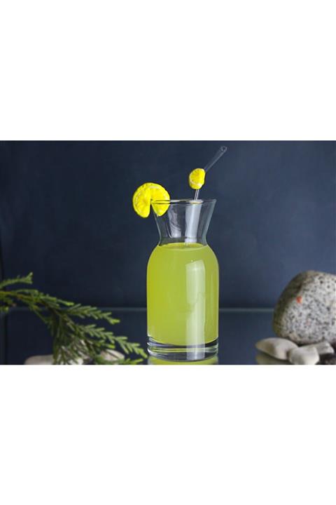 ADAMODART Limonata Karafı ve Cam Pipet Seti