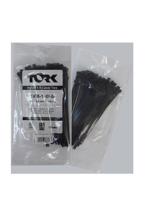 TORK Siyah Kablo Bağı 3,6X142