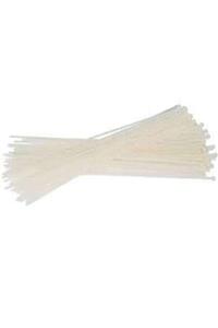 Buluyo Cırt Kelepçe Kablo Bağı 3.6mm X 300mm (beyaz ) 30cm 100 Adet