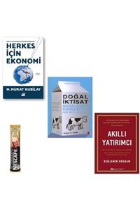 Anda Kitapçılık Akıllı Yatırımcı - Herkes Için Ekonomi - Doğal Iktisat / 3 Kitap Set (kahve Hediyesiyle)