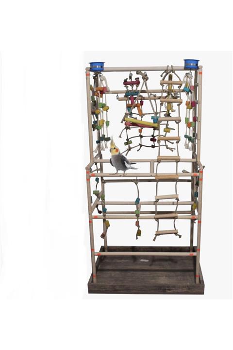 SERTİCARET Papağan Oyun Alanı Tüneği 5 Nolu