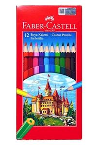 Faber Castell Kuru Boya Kalemi 12 li