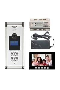 Multitek 12 Daire 7 Inç Görüntülü Diafon (mb-10/mb-73)siyah