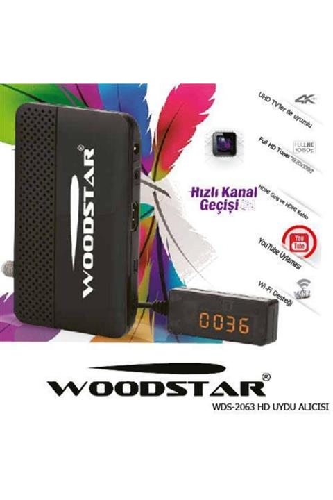 woodstar Wds-2063 Full Hd Uydu Alıcısı