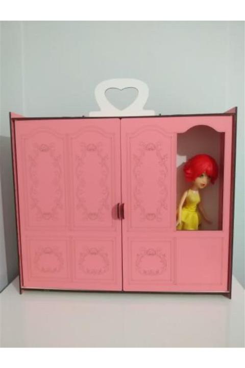 hayalevimahsap Barbie Çocuk Gardırobu