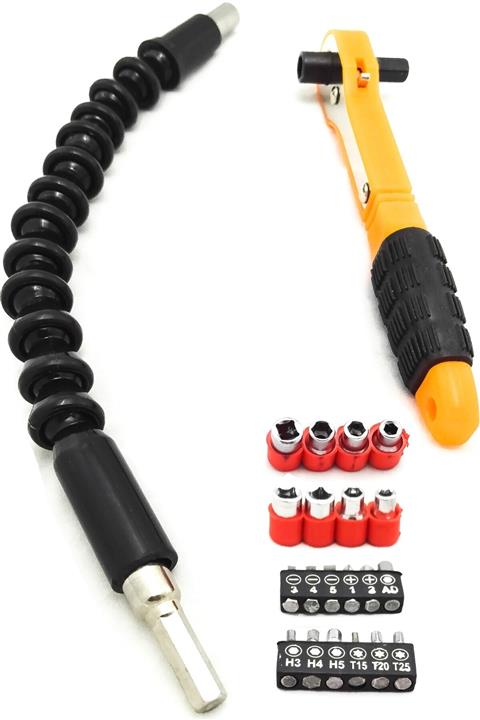 Markafox Jia Long Jl-1017 Lokma Ve Tornavida Ucu Seti Esnek Uzatmalı 22 Parça 1410