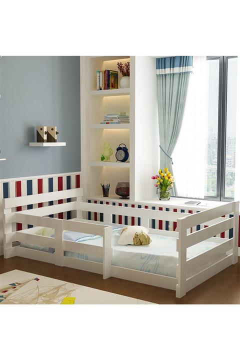 Evbingo İdeal Montessori Karyola Beyaz U9 - 90x190 Yatak Uyumlu