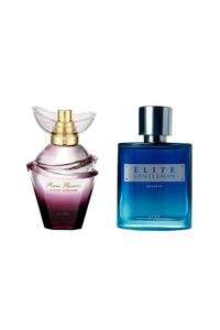 AVON Rare Flowers Night Orchid Edp 50 Ml Kadın Parfümü - Elite Gentleman Reserve Erkek Parfüm Edt 75 Ml