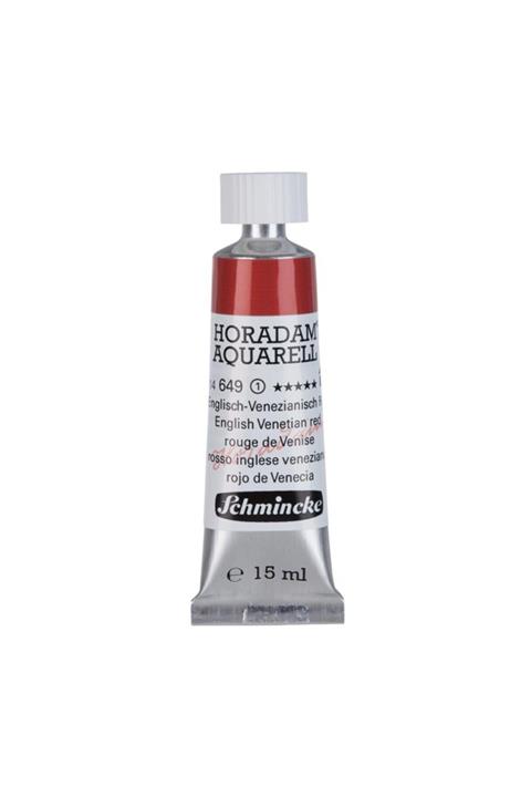 Schmincke : Horadam Aquarell Artist : Tüp Sulu Boya : 15 Ml : Seri 1 : 649 English Venetian Red