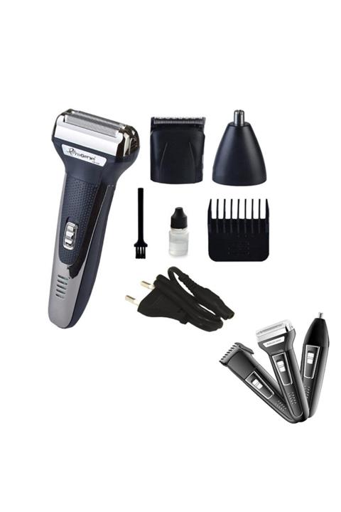 Insua Saç Sakal Burun 3 In 1 Erkek Bakım Seti Hk-450