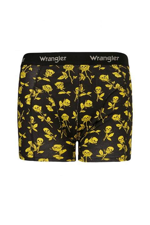 WRANGLER Erkek Siyah Siyah Tekli Boxer