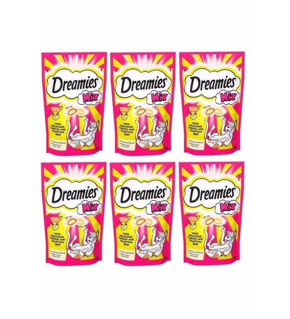Dreamies Peynirli Pouch Kedi Ödülü 60 Gr X 6 Lı Paket
