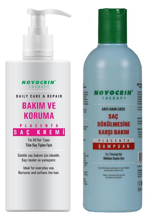 Novocrin Saç Dökülmesine Karşı Bakım Seti