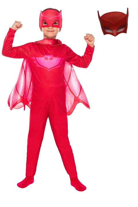 TUYTUK Pijamaskeliler Baykuş Kız Kostüm