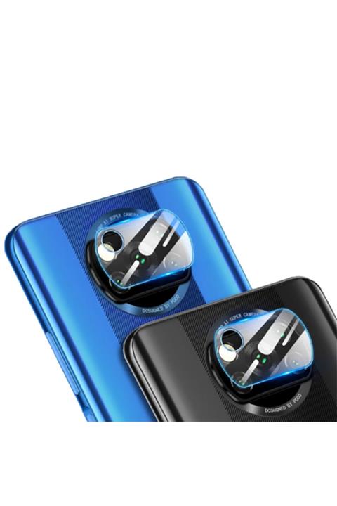 Xiaomi Poco X3 Pro Nano Kamera Lens Camı + Popsocket