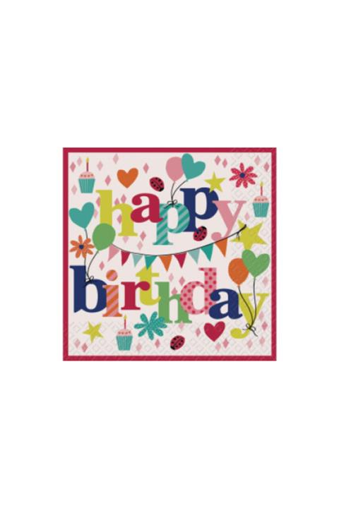 Stewo Doğum Günü Peçetesi