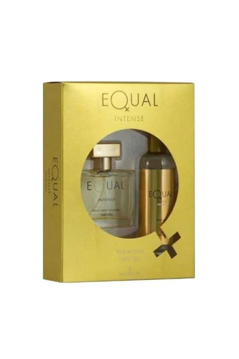 Equal Kadın  Intense Parfüm Seti Edt 75 Ml+ 150 ml Vucut Losyonu