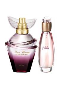 AVON Rare Night Orchid 50 ml Kadın Edp + Celebre 50 ml Kadın Edt Parfüm