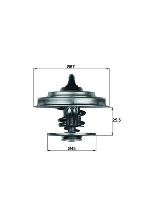 akmirza Termostat 79c M.benz Lkw Bilyalı 0032039175 0052032775 Tx 18 79