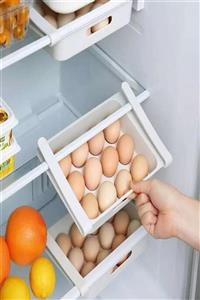 Alamut Home 15'li Yumurta Organizer Dolap Içi Asılabilir Yumurta Kutusu Asılabilir Yumurta Saklama Kabı