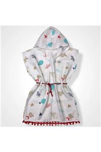 Babyce Pr107 - Denizci Desenli Müslin Panço