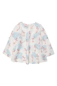 Happy & Mini Flamingo Summer Dress Kız Çocuk Plaj Elbisesi