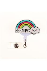 Attach Be Happy Ahşap Yoyo Yaka Kartlık