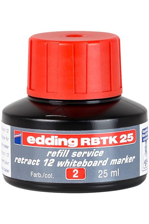 Edding Kırmızı Tahta Kalemi Mürekkebi