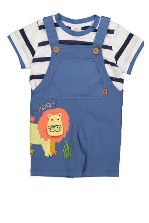 Midimod Aslan Desenli Salopet Takım