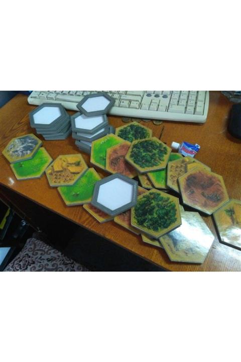 Kargolat K Catan Sınırları Ve Ext Ile Catan Contour. 5-6 Oyuncu Için Plastik Aparat