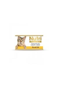 Nutri Feline Tahılsız Tavuklu Kedi Konservesi 85 Gr X 12 Adet