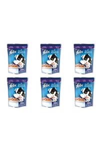 Purina Felix Felix Kuzu Etli Yaş Kedi Maması 100 Gr X 6 Adet Ckl001079