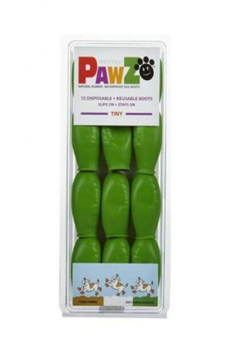 pawin Köpek Galoşu Yeşil Tiny 12 Adet