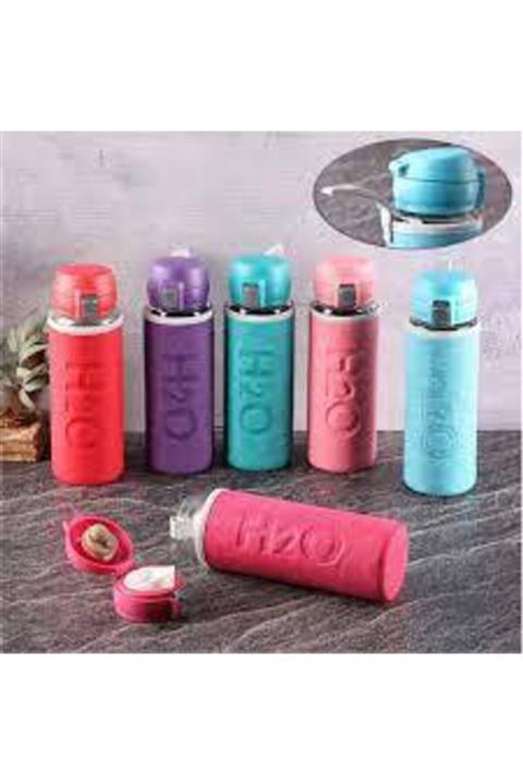 Tohana Cam Matara Deri Kılıf 500ml