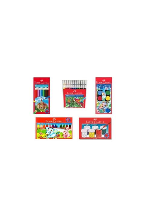 Faber Castell Okula Dönüş Boyama Seti 2