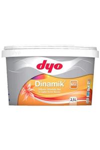 Dyo Beyaz Dinamik Mat Iç Cephe Boyası 2.5 l