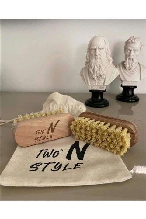 Two'N Style %100 Doğal Ve Vegan Tırnak Bakım Fırçası