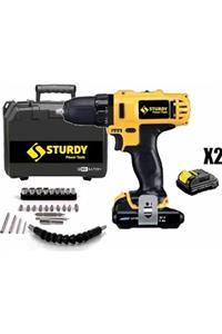 Sturdy Power Tools Sturdy 24v5ah Kızaklı Darbeli Setli Matkap