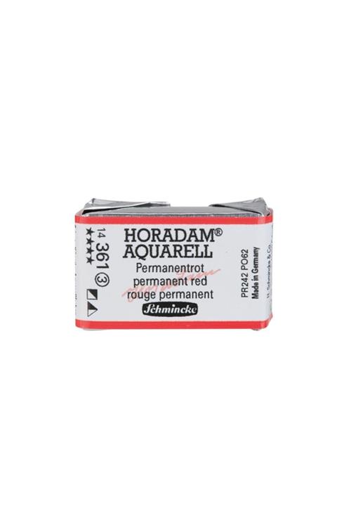 Schmincke : Horadam Aquarell Artist : Tam Tablet Sulu Boya : Seri 3 : 361 Permanent Red