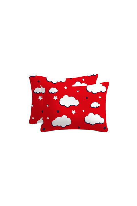 Lief Home %100 Pamuklu Fermuarlı Bebek Yastık Kılıfı 35x45 cm 2 Adet