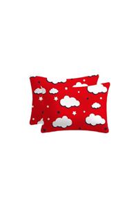Lief Home %100 Pamuklu Fermuarlı Bebek Yastık Kılıfı 35x45 cm 2 Adet