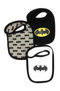 Batman Lisanslı 3'lü Paket Bebek Mama Önlük