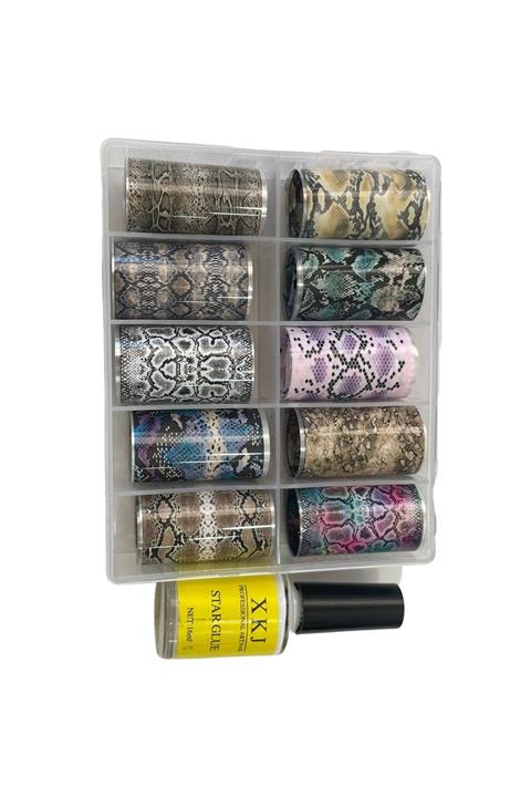 TNL Özel Dizayn Tırnak Folyo ve Yapıştırıcısı