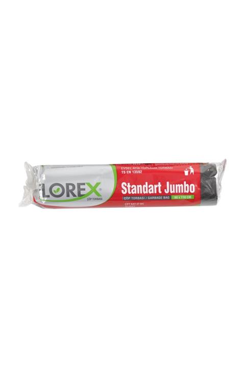Florex Standart Jumbo Mavi Çöp Torbası 80x110 Cm 20rulo