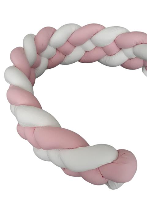 HUZURLUBEBEKLER Örgü Korumalık 340 Cm Yatak Kenar Koruyucu Yastık